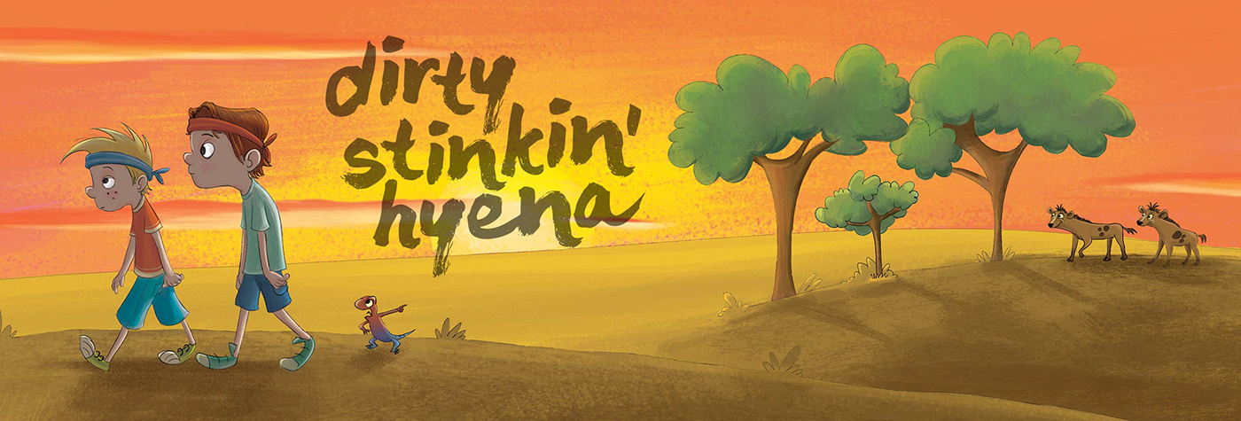 Dirty Stinkin Hyena Banner