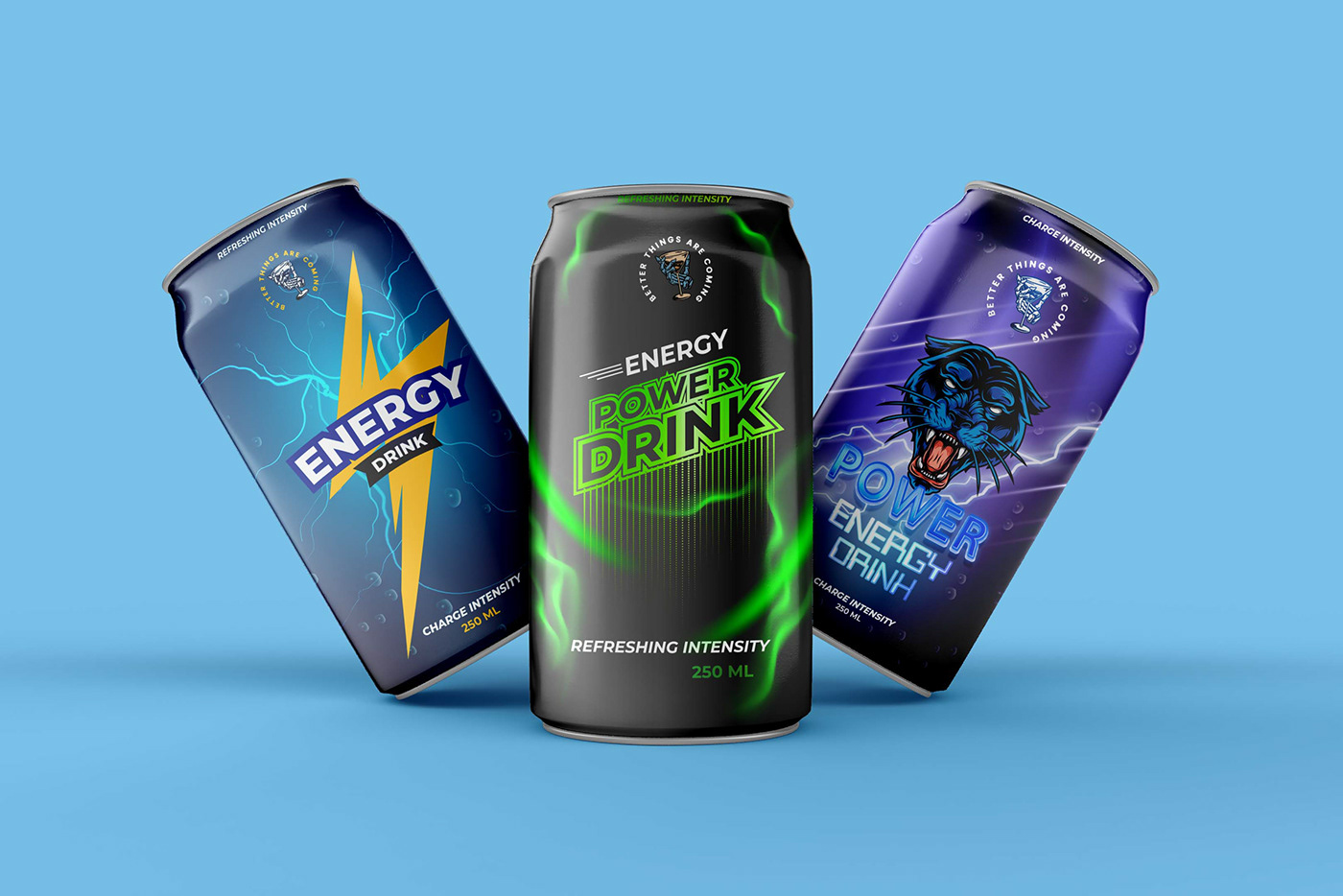 package design  package drinks drink soda soda can energy drink Can Design Mockup beer