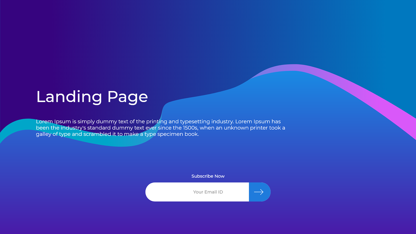 landing page Background XD background templates Landing Page XD colourful backgrounds