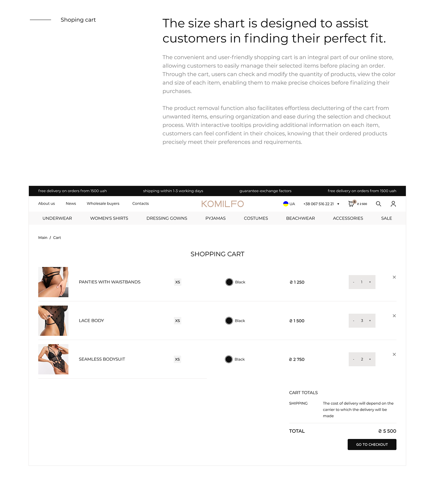 design Ecommerce store ux UI/UX Order online shoping clothes Clothing unredwear
