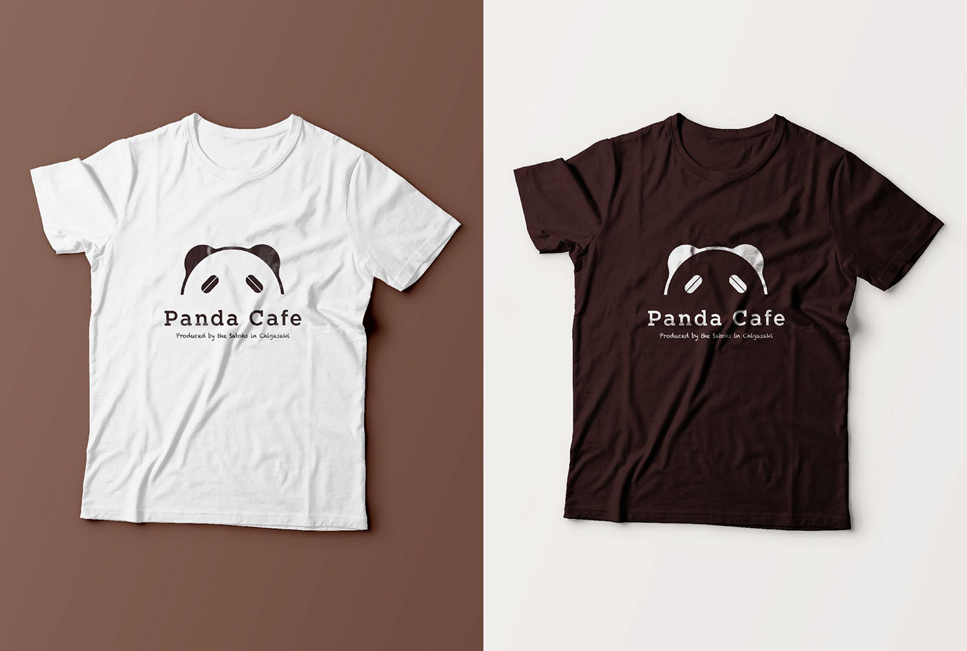 application cafe logo t-shirt Coffee japan