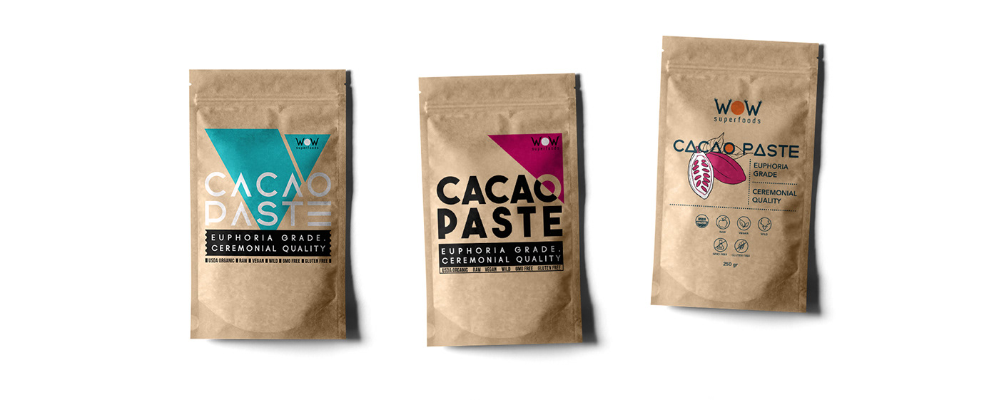 ILLUSTRATION  natural chocolate cacao powder healthy raw wild harvested organic east europe design