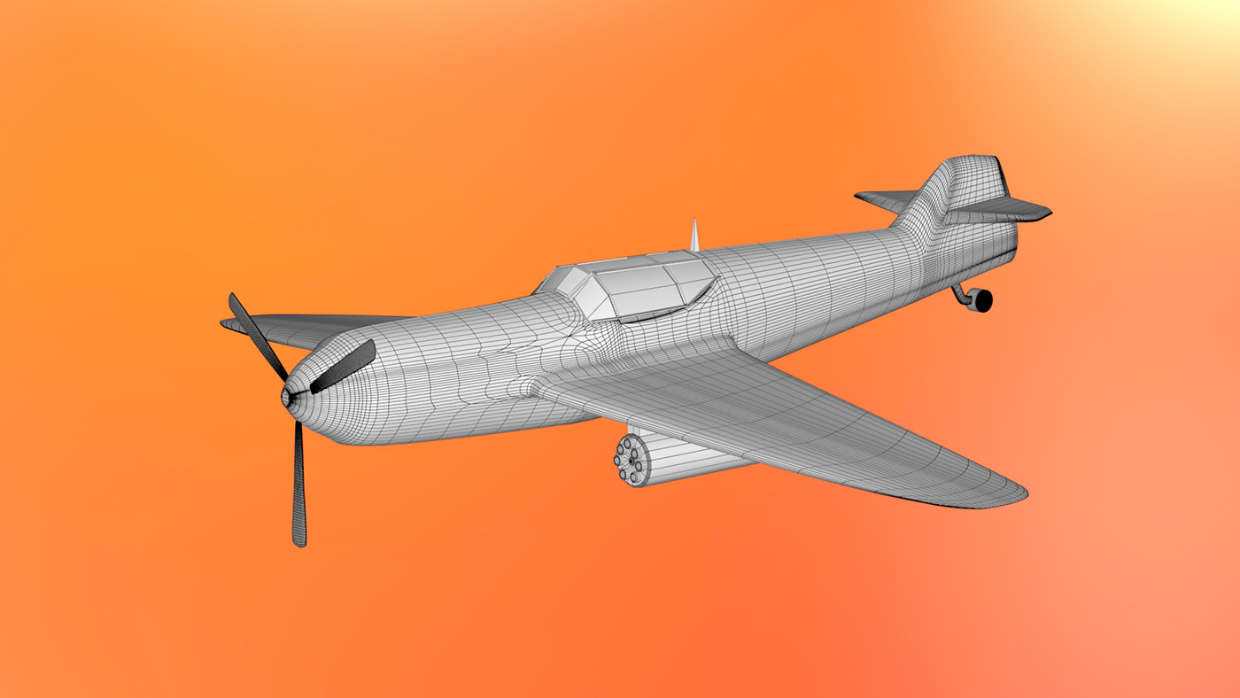 3D Maya modeling plane texture