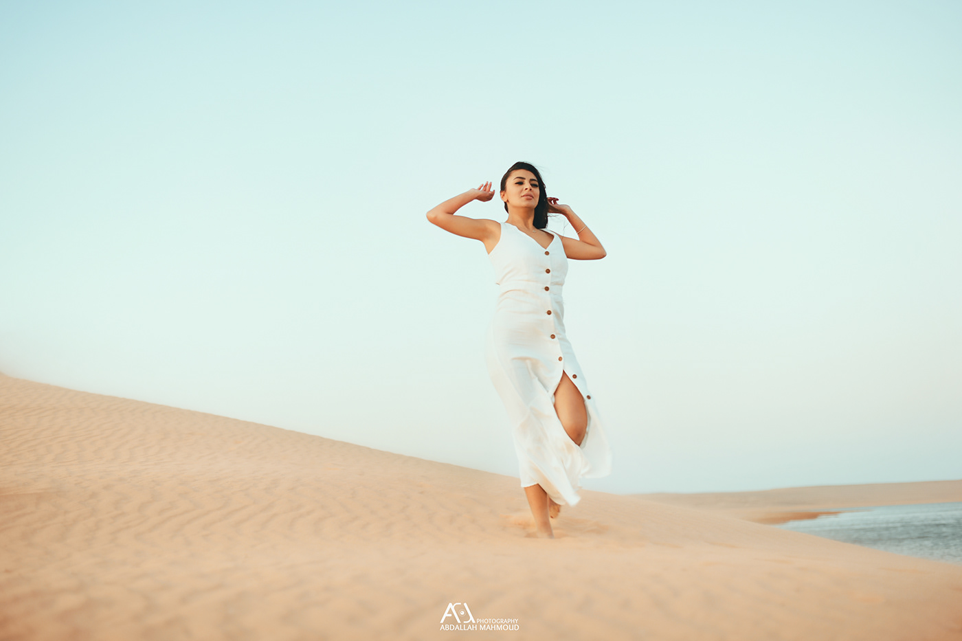 Miss Egypt model panorama fayoum egypt miss egypt 2020 Qarun lake