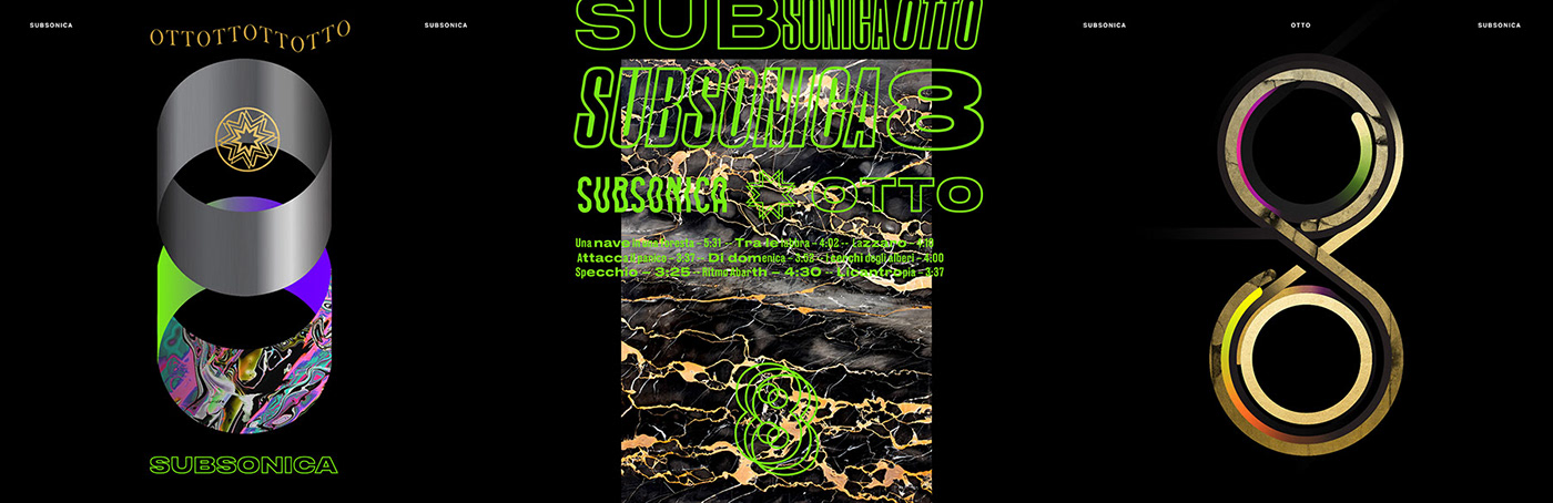 Subsonica 8 - Music Album on Behance