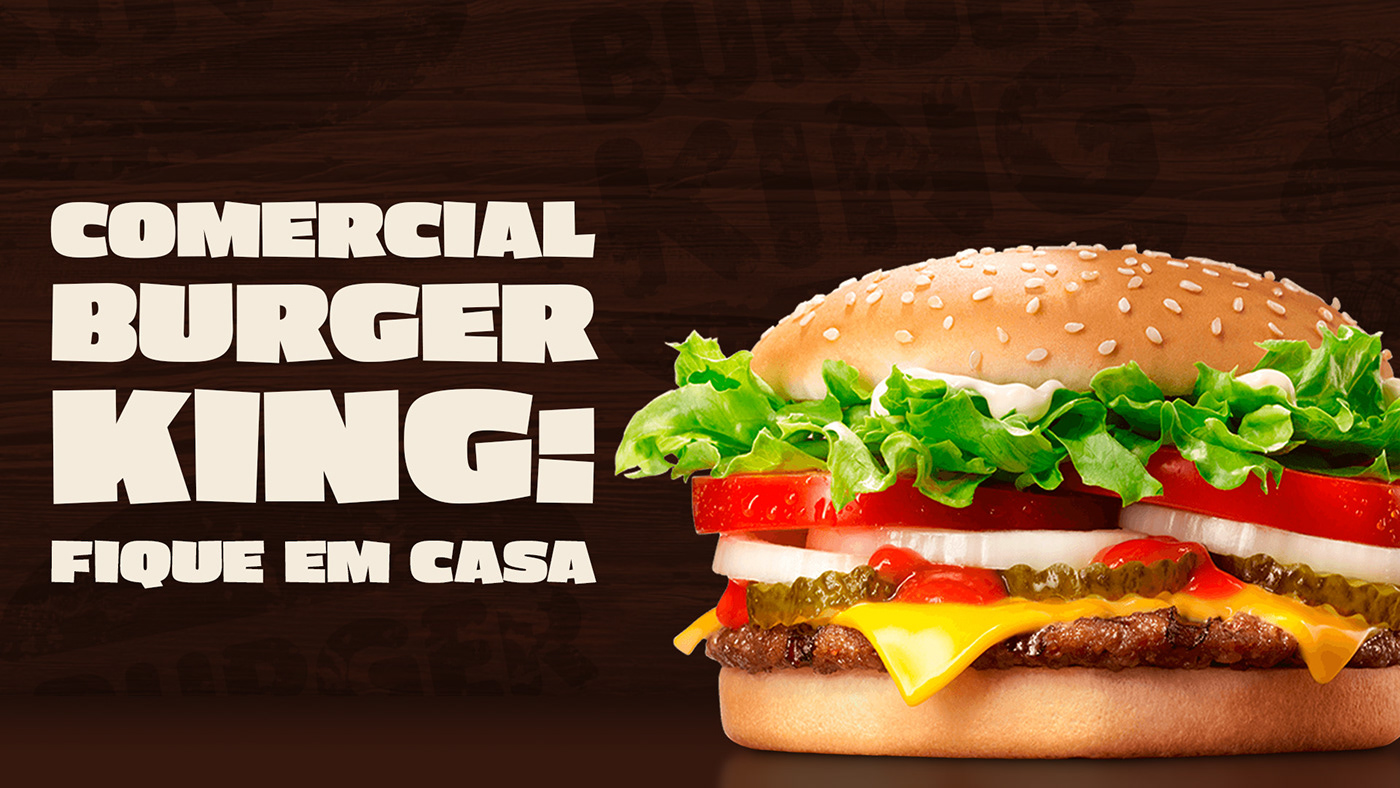 Burger King commercial criativity Editing  graphic design  marketing   video