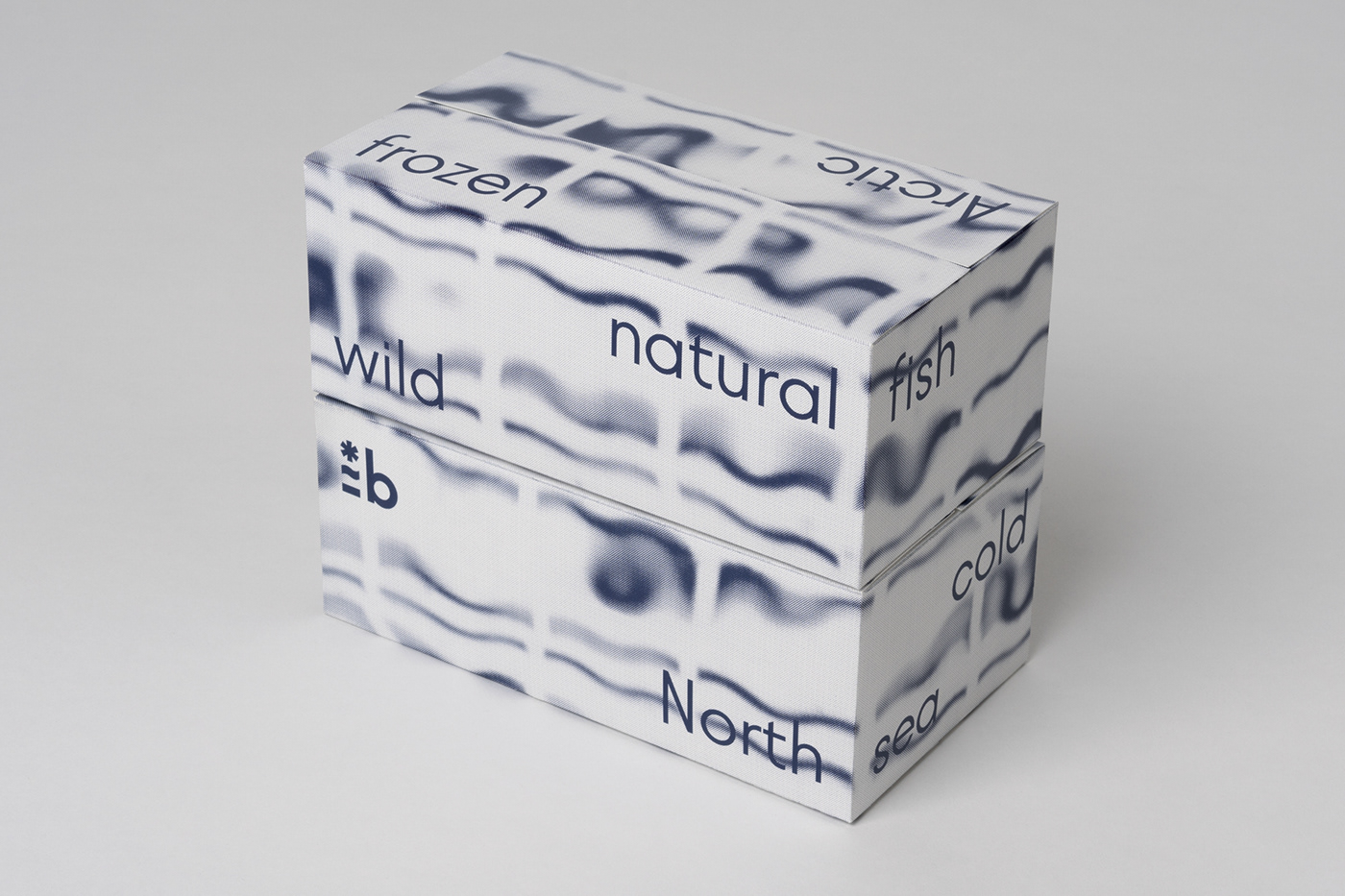 branding  identity graphic design  visual system Packaging fish wild experimental water north