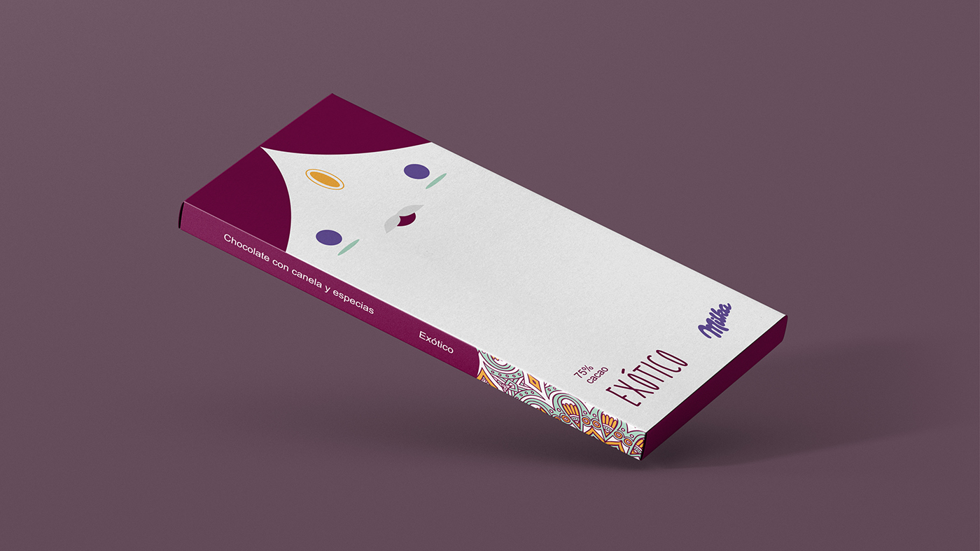 Packaging chocolate cajas personajes diseño grafico milka paises ilustracion pattern