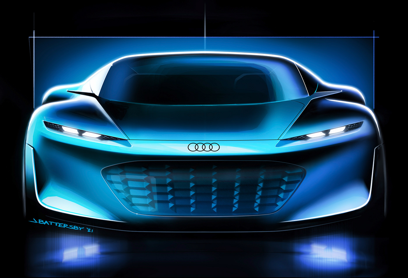 Audi Audi design automotive   Automotive design car design concept car concept design Electric Car exterior design future