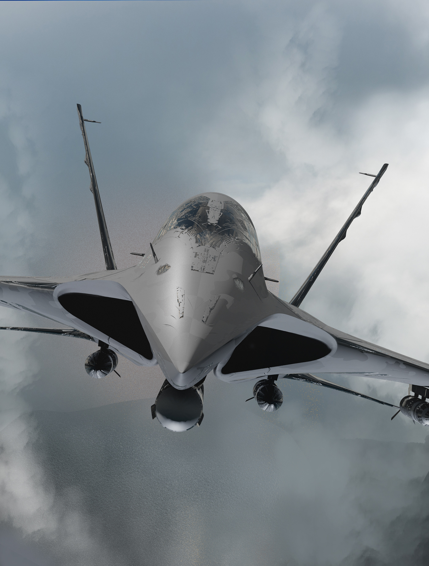 aviation blender F22 fighterjet industrialdesign rafale raptor su27 su30 sukhoi