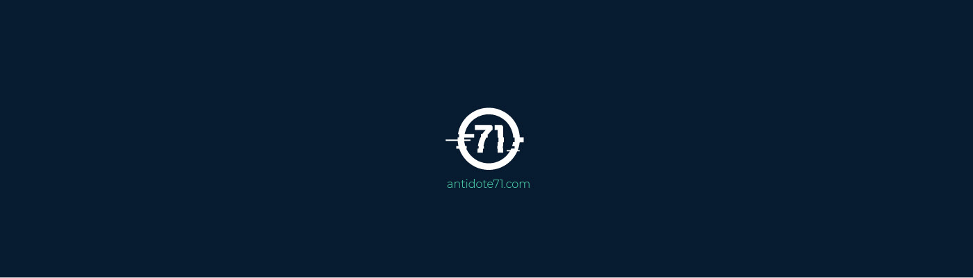 a71 agency Antidote 71 branding  development UI ux Web Design  xD