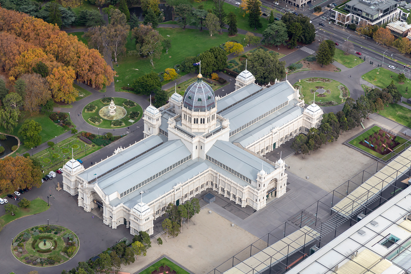 Melbourne city Australia architecture Aerial Photography Travel Photography 