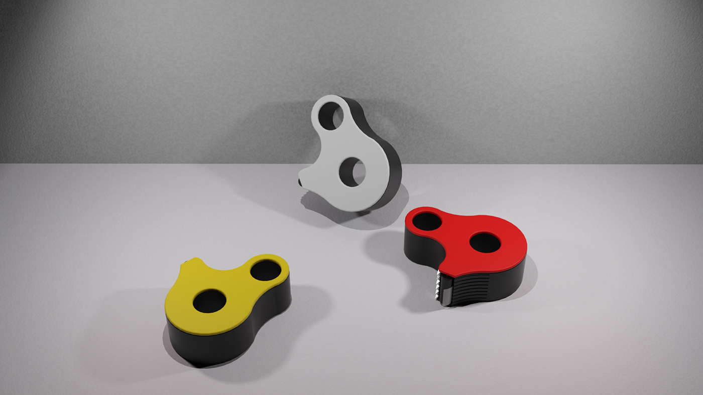 tape product design  industrial design  3d modeling keyshot fusion 360 Render daily objects Product detailing tape dispenser
