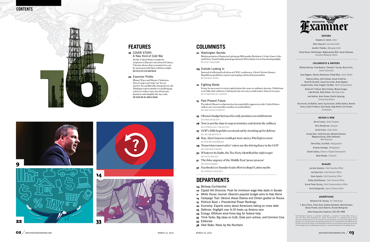Government Magazine design print editorial