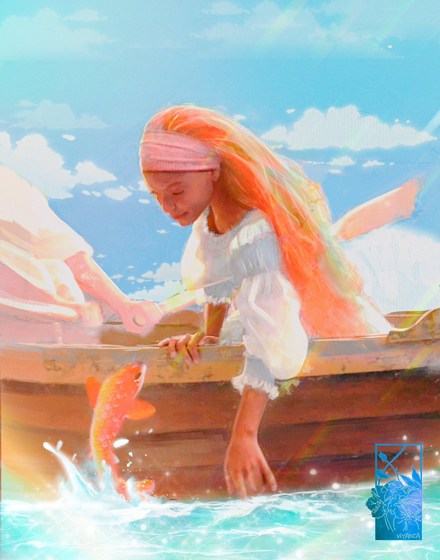 The Little Mermaid disney Princess halle bailey mermaid pastel huion