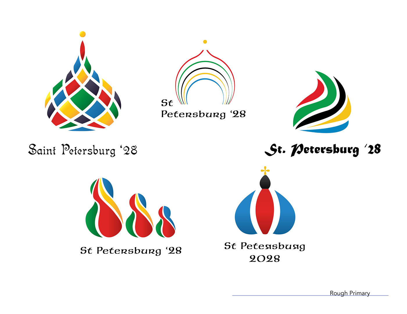 Saint Petersburg 2028 Olympic Logo on Behance