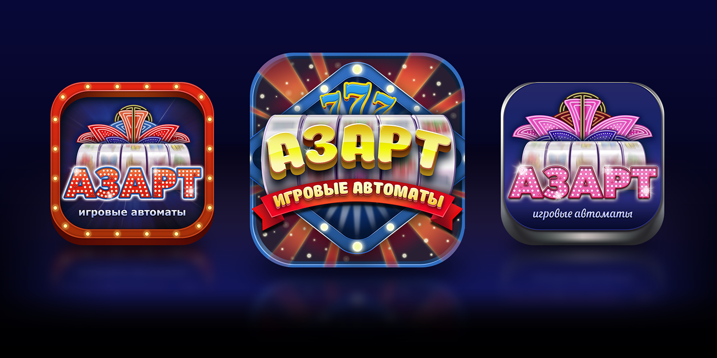 Slots games icons on Behance