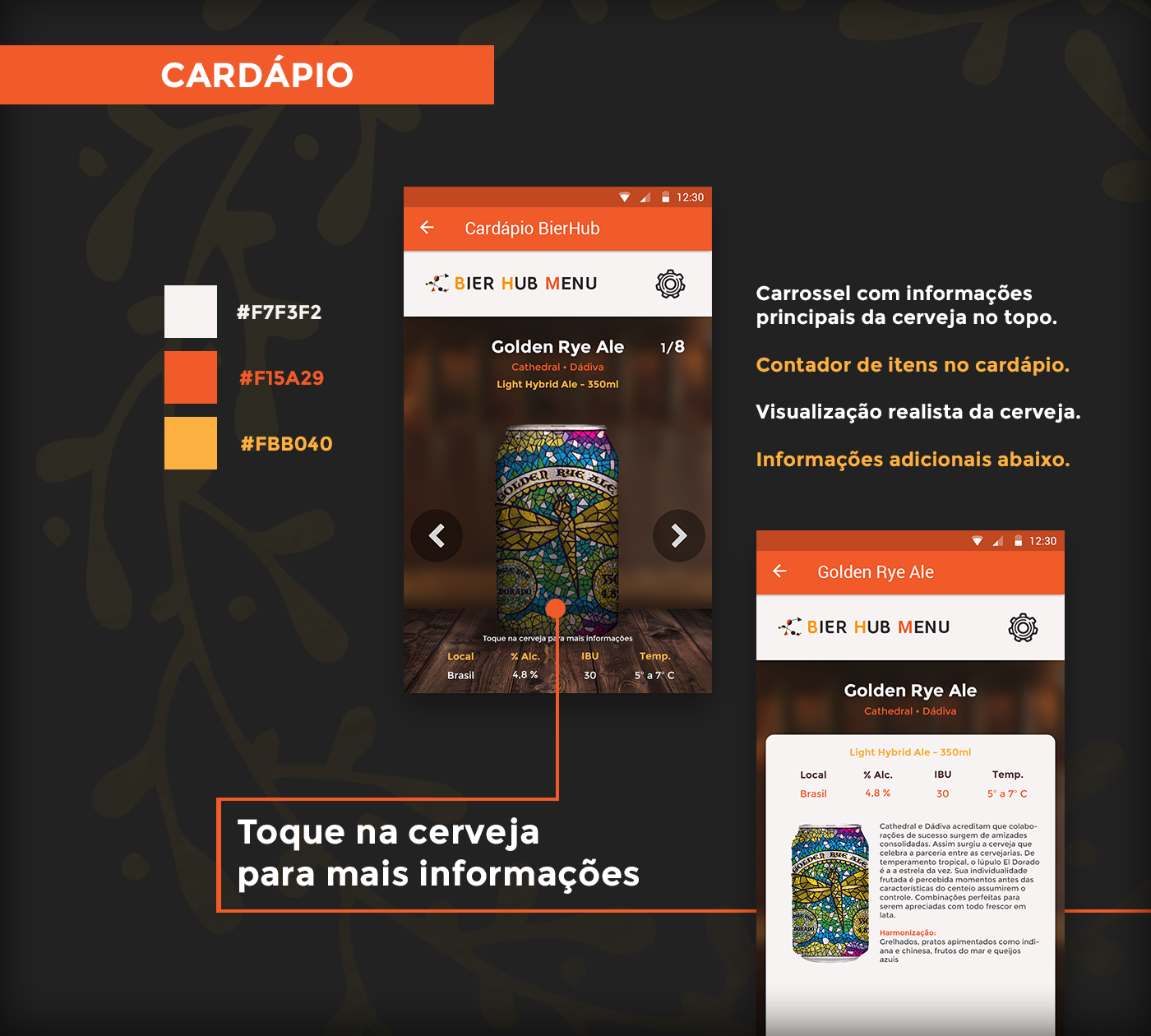 beer AR augmented reality Bier Cerveja coaster brand cardápio vr bar
