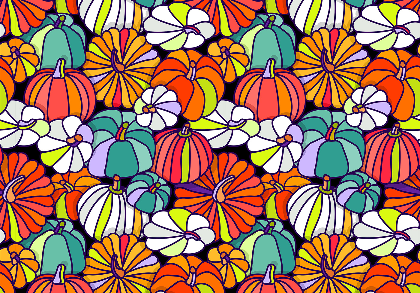 bold bright Fun pattern pattern design  Playful Repeat Pattern Retro society6 spoonflower
