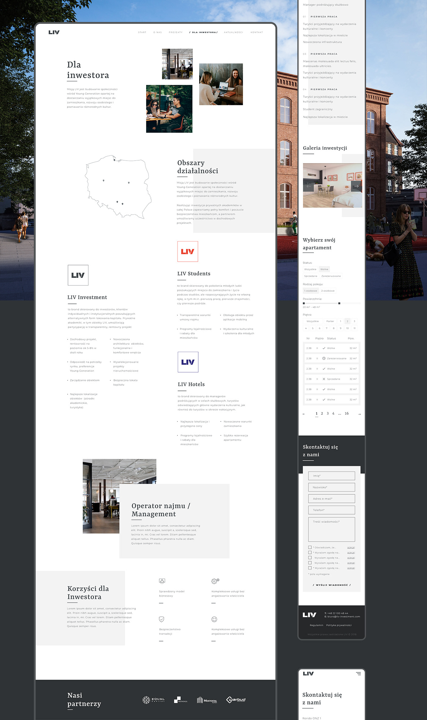 Webdesign UI ux design Web modern Website minimalistic clean White