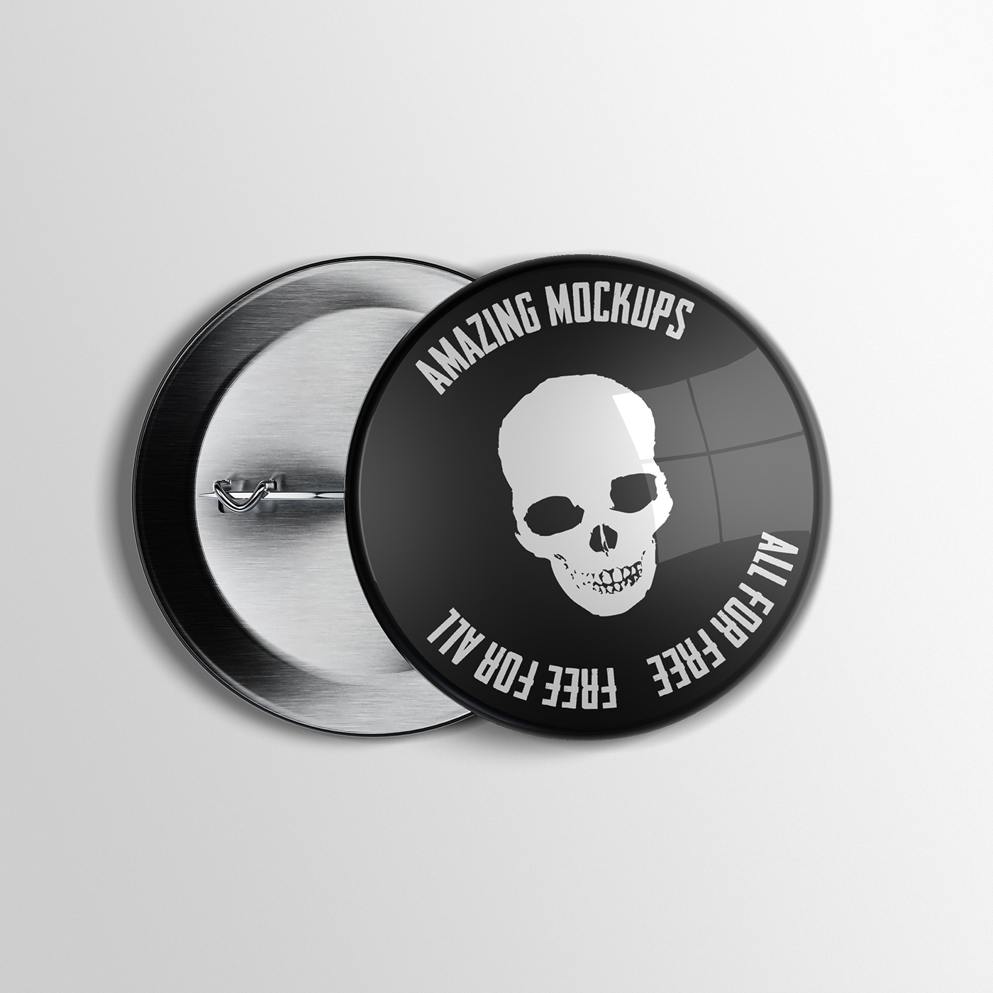 badge Badge design button download free free mockup  Free Mockups freebie Mockup psd