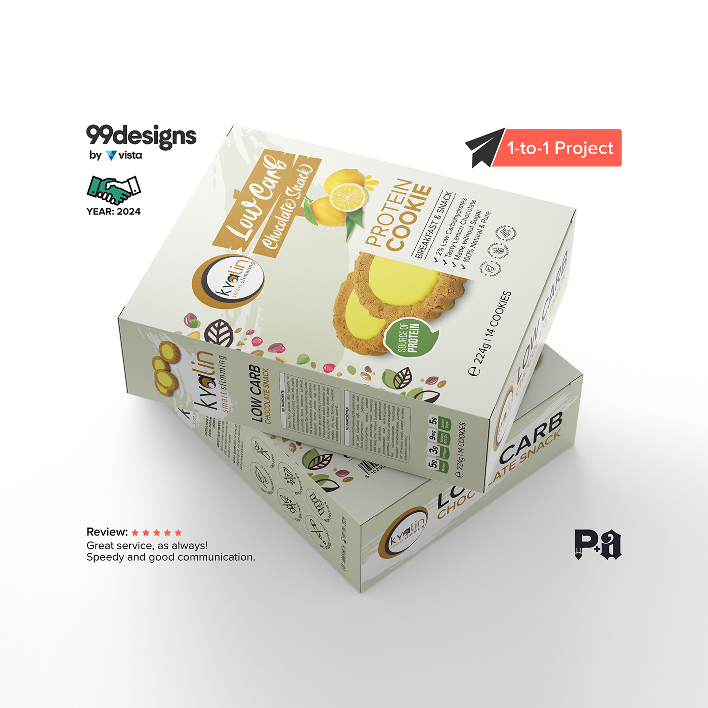 protein chocolate packaging design product Protein Cookie