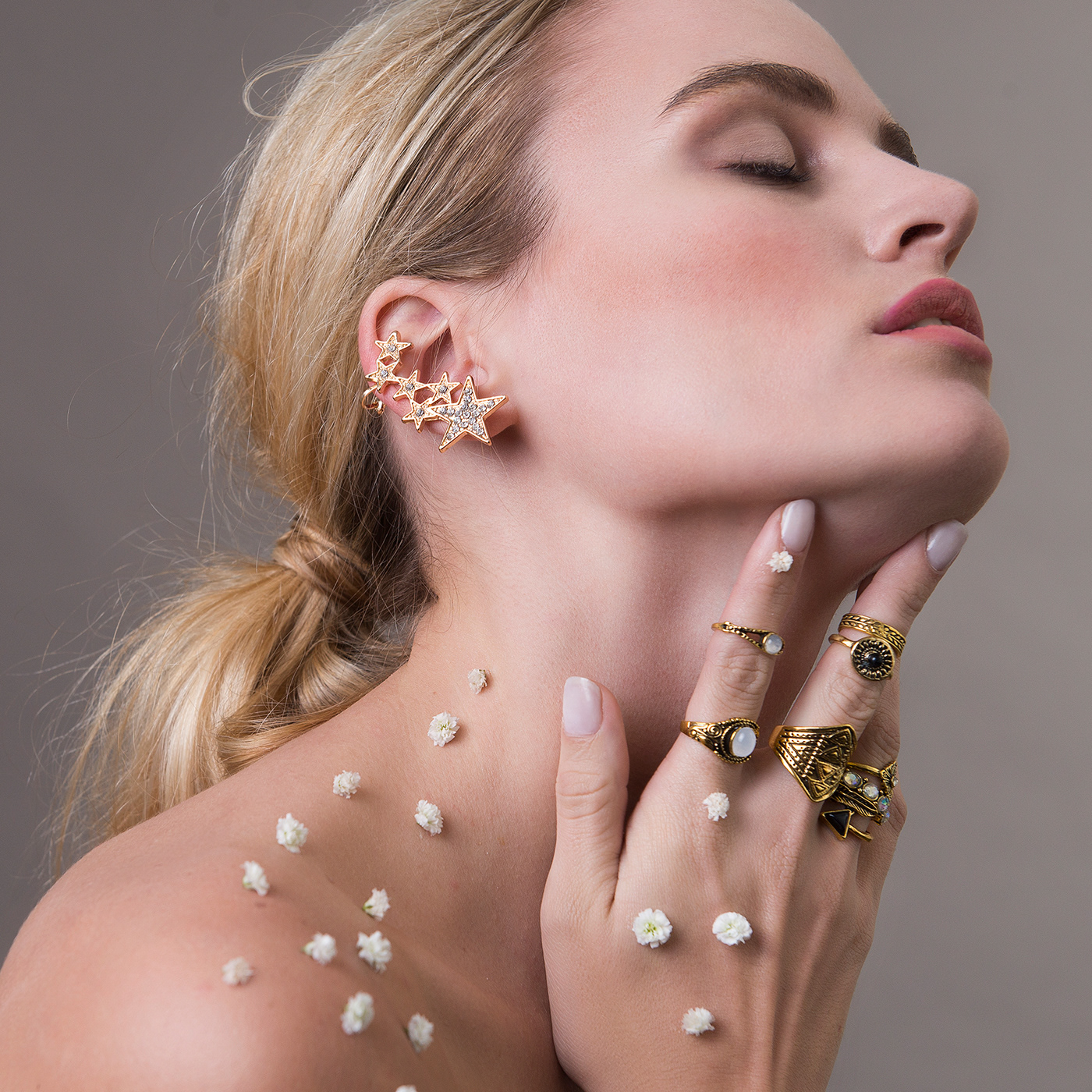 jewelry Fashion  campaign model Photography  photoshoot editorial beauty