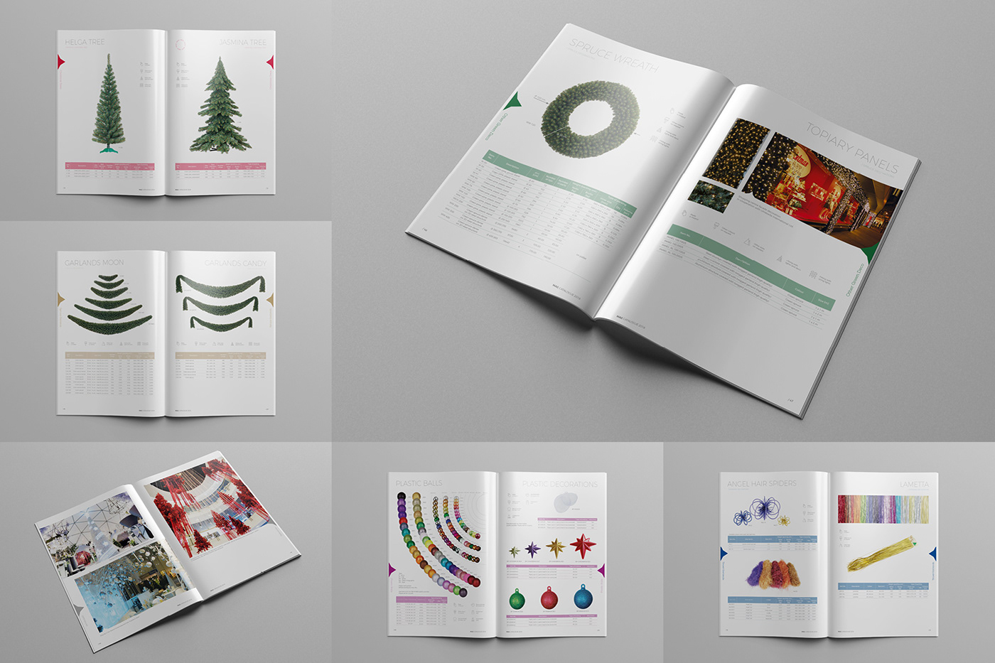 branding  Christmas decoration design graphic identity logo merry rebranding redesign