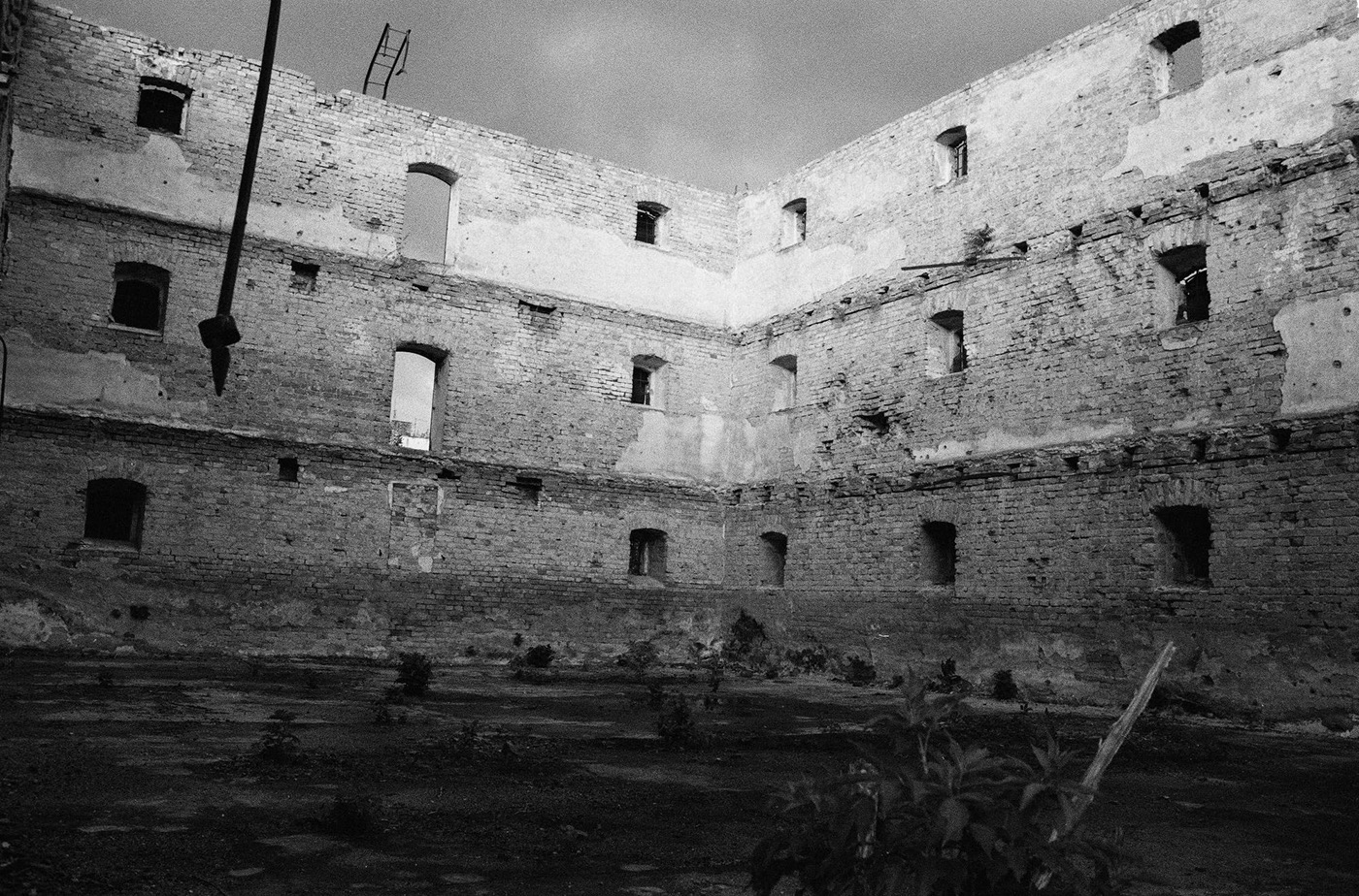 blackandwhite War former yugoslavia exodus 35mm film urbex abandoned place no person