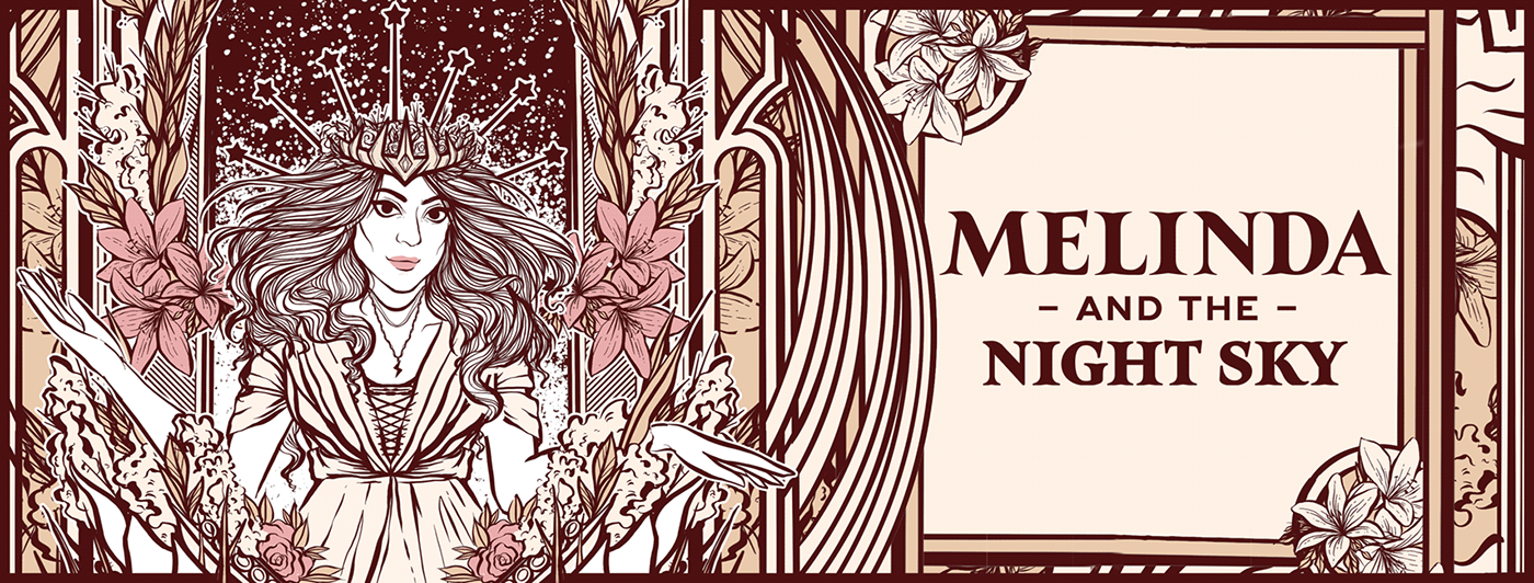 alcohol beer beer can crown flower ILLUSTRATION  Mucha musician night sky portrait