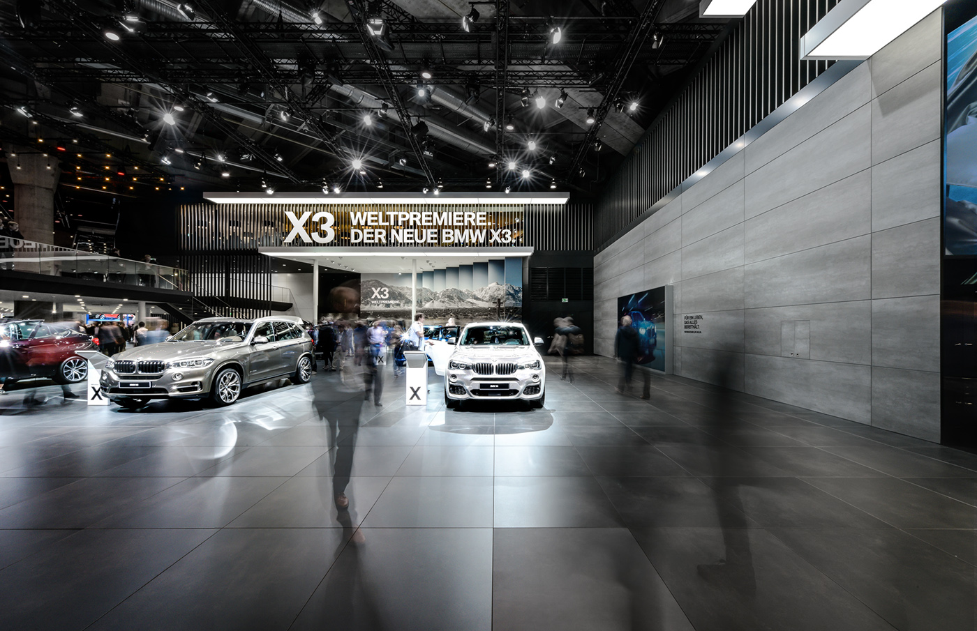 BMW Motorshow IAA Frankfurt Frankfurt 2017 exhibition stand architecture