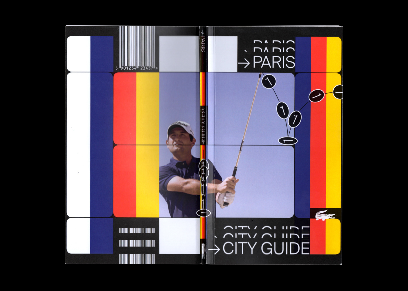 typography   graphic design  Layout book print editorial design  Typeface City Guide art direction  Paris