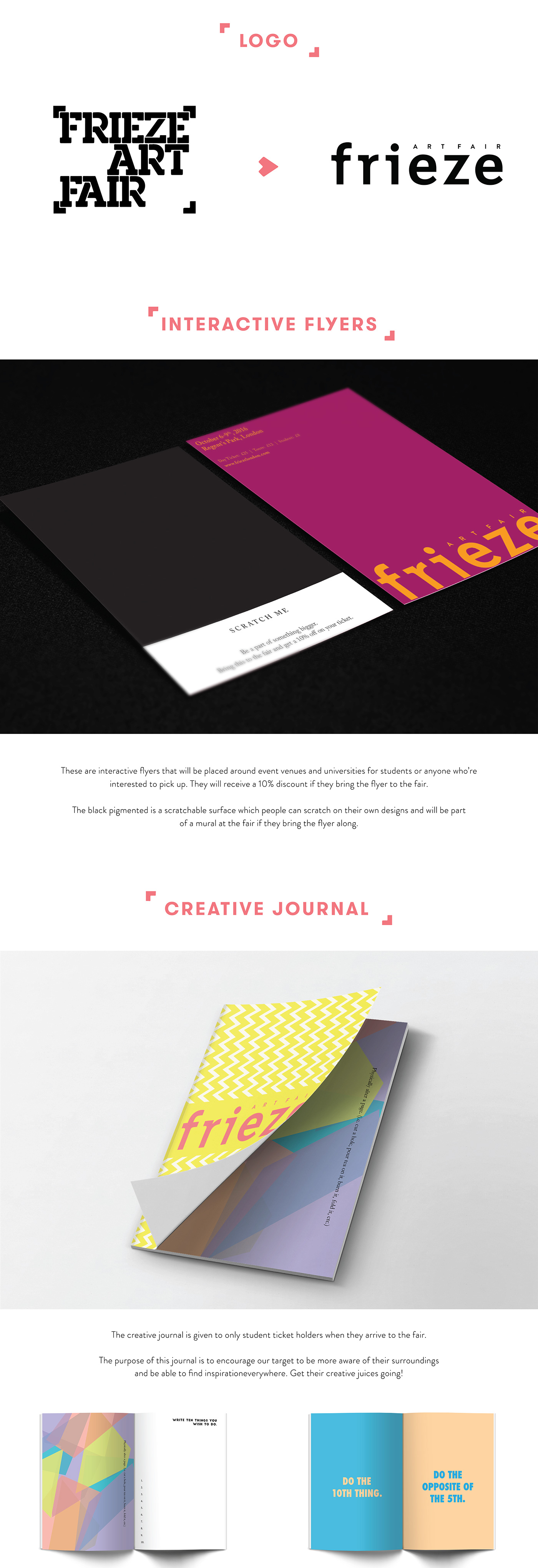frieze frieze art fair Rebrand journal book design interactive strategy colors Patterns app