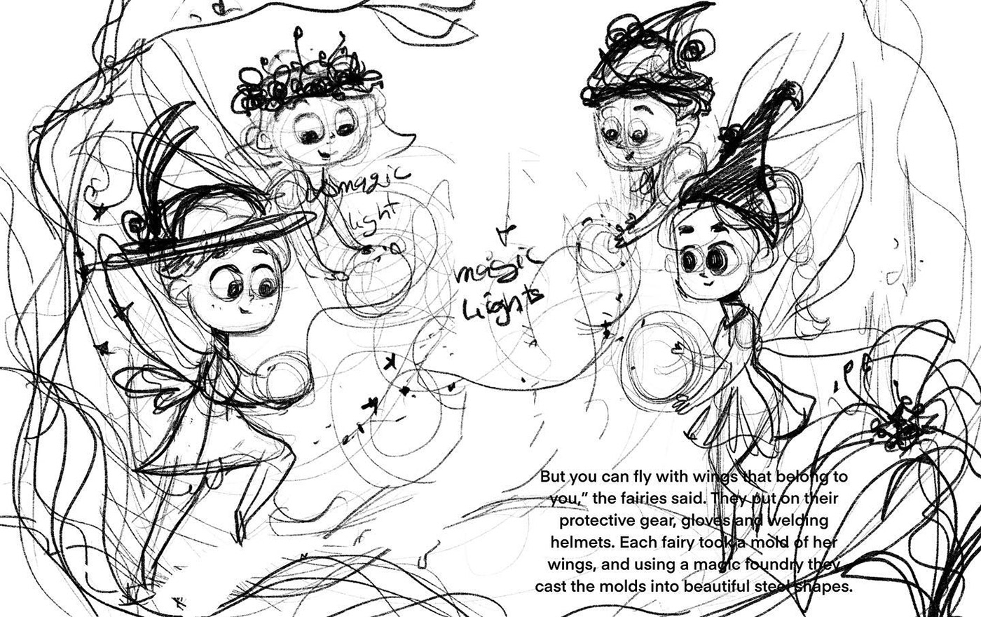 childrenbooks ChildrenIllustration digitalart digitalpainting Fairies fairy illustrations painting  