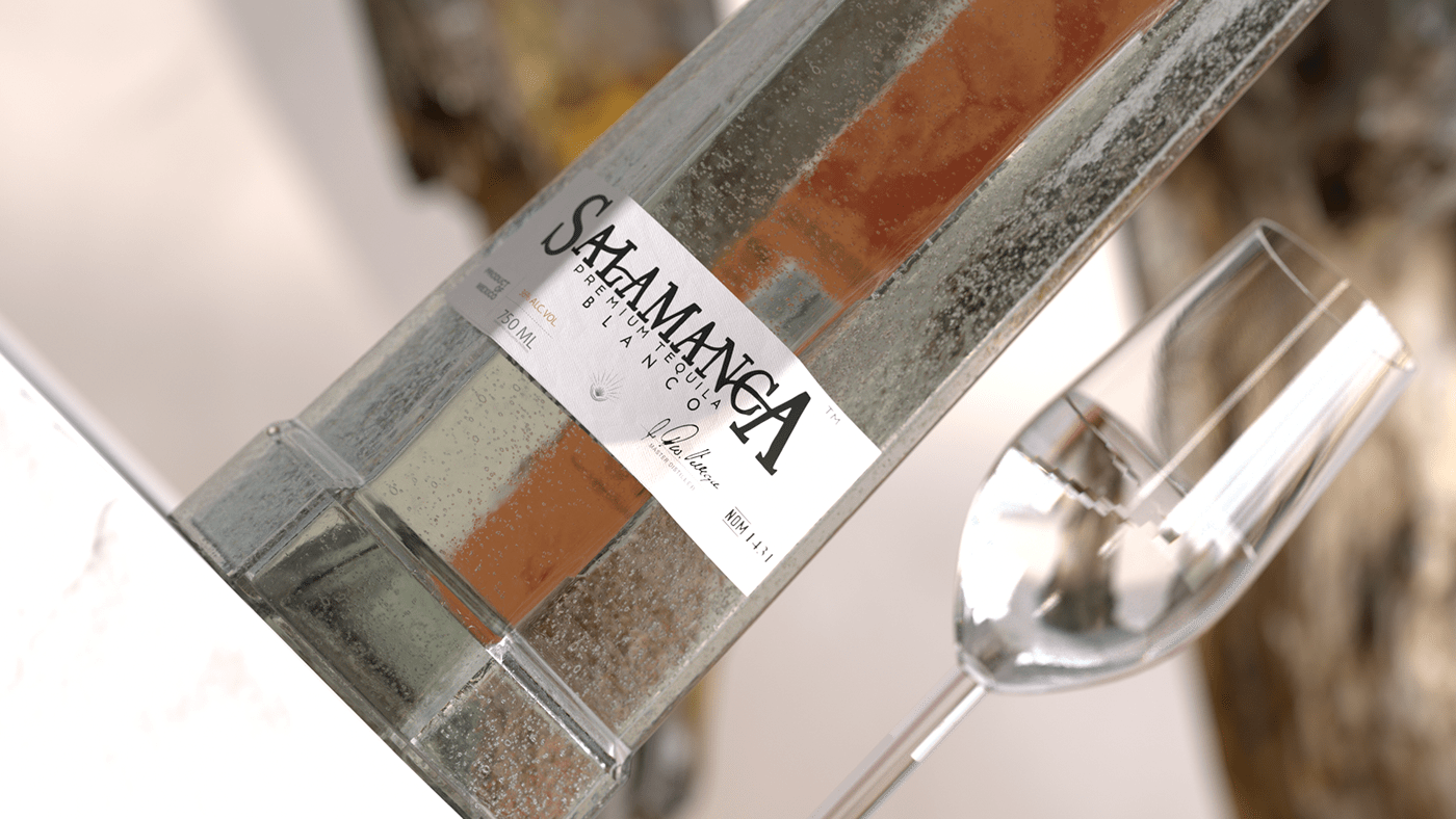 bottle brand identity cavern hi estudio mezcal Packaging product design  salamanca Spirits Tequila