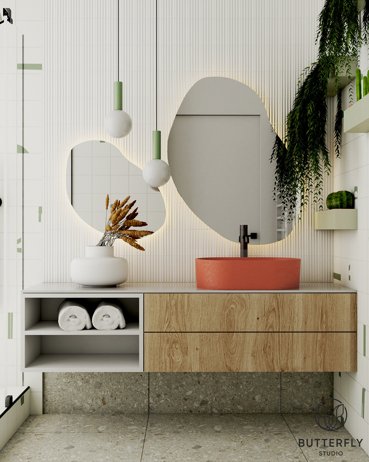 3D archviz bathroom bathroom design bethroom interior interior design  Render SketchUP visualization vray