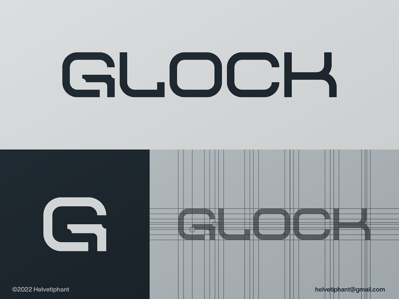 Glock logo redesign concept