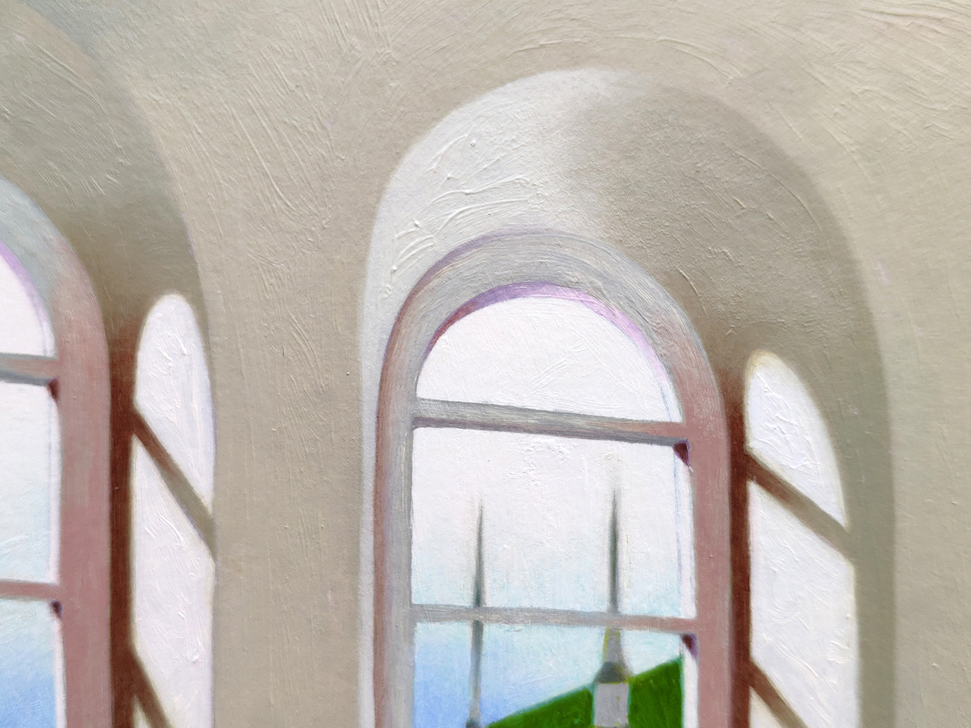 architecture art artist artworks canvas Interior oil paintings Paintings Shadows windows
