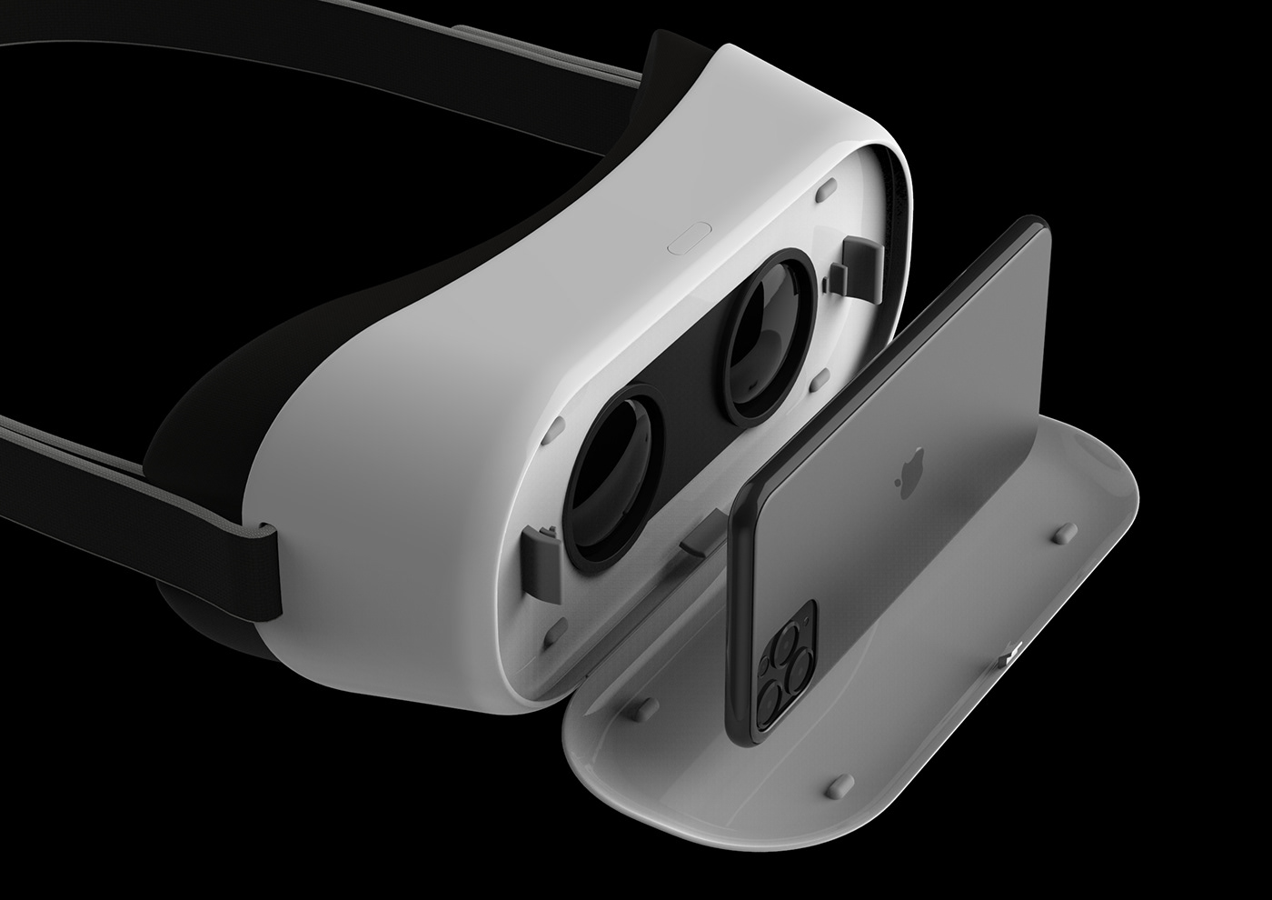 apple vr vertual reality iphone airpuds design Smart