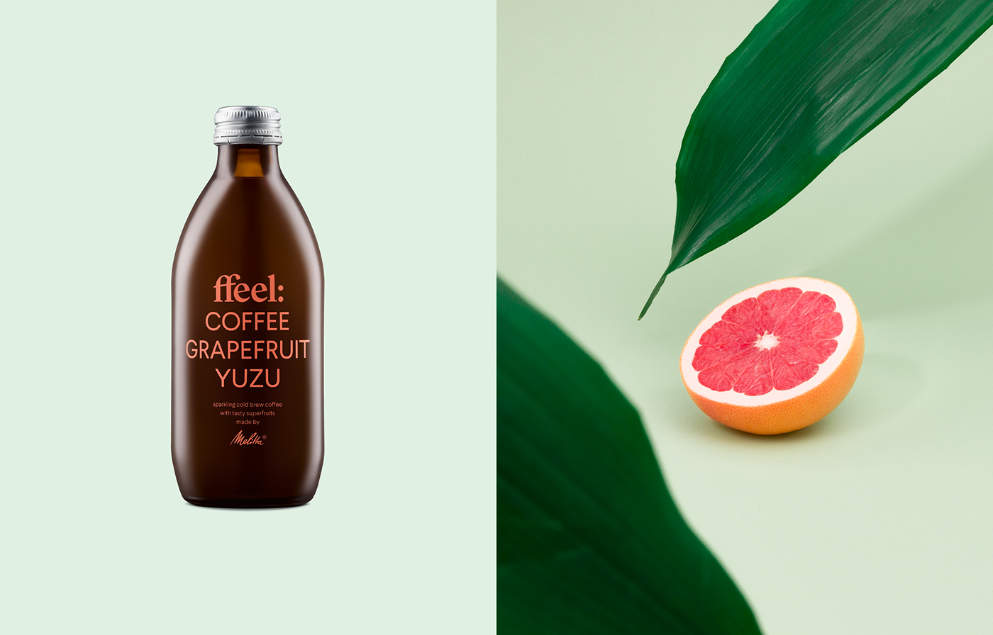 beverage branding  Photography  Still art direction  styling  Fruit Coffee Packaging Pastels
