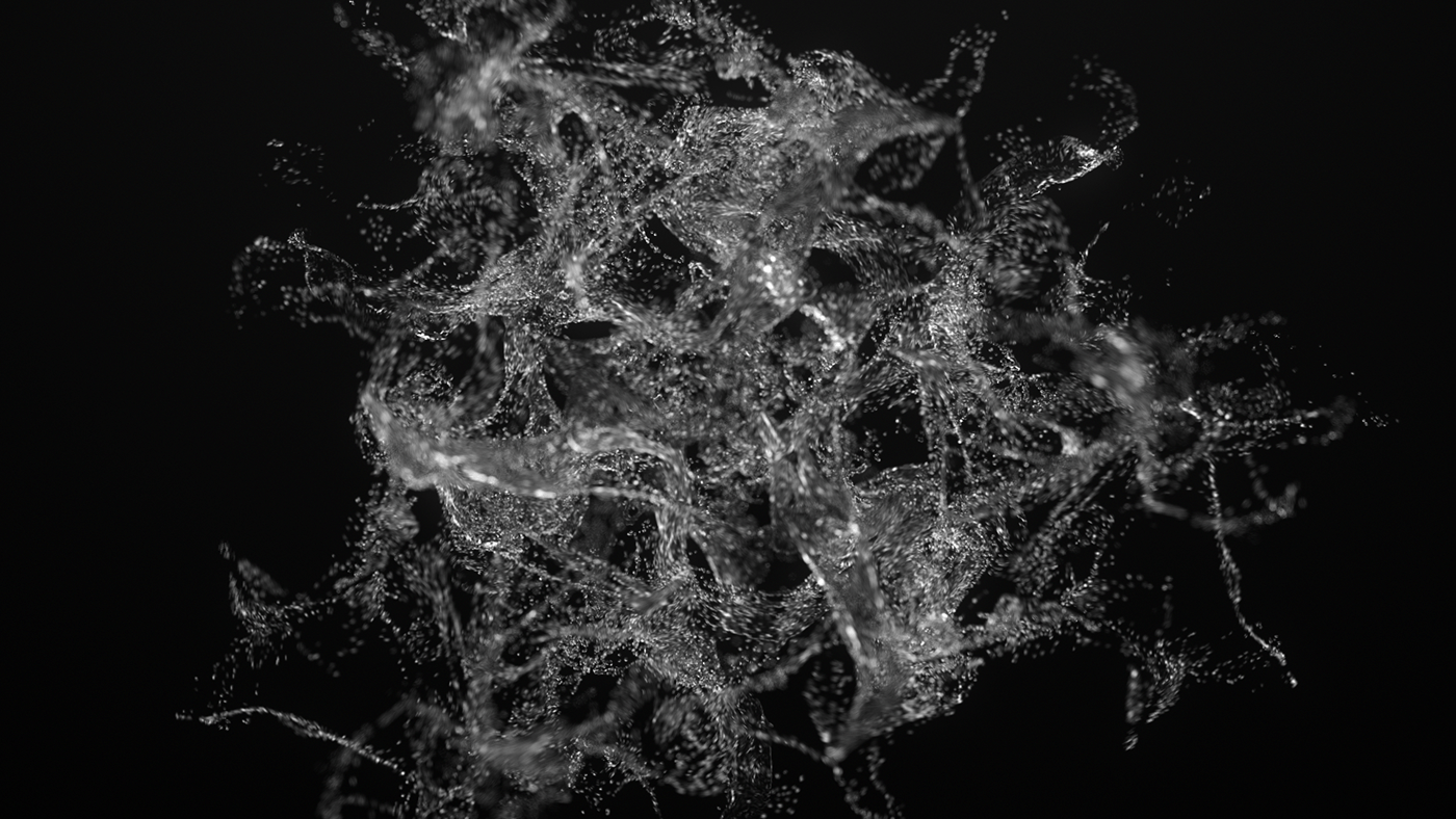 animation  art cinema 4d Daily Render Digital Art  motion particles redshift simulation x-particles