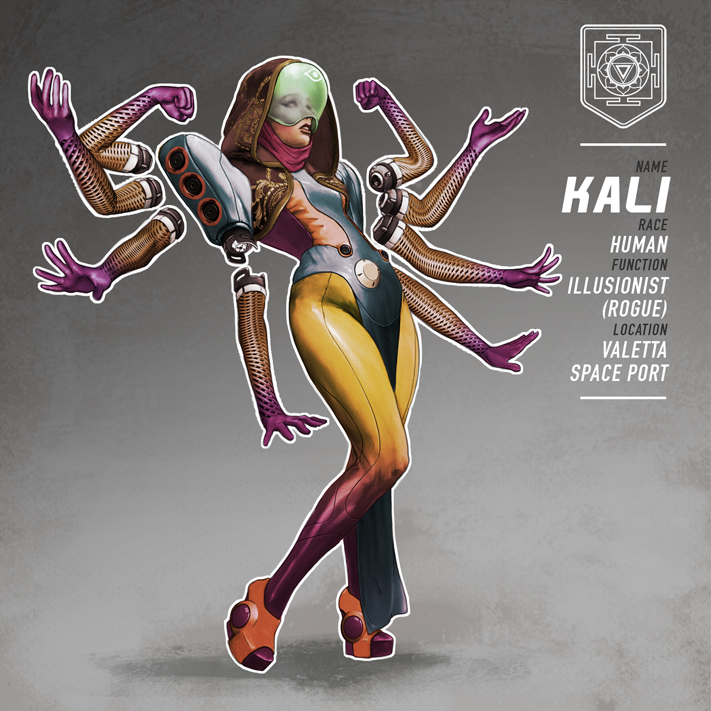 challenge Beyond Human Character design  sci-fi future Cyberpunk SPACE-OPERA alien robots mutants