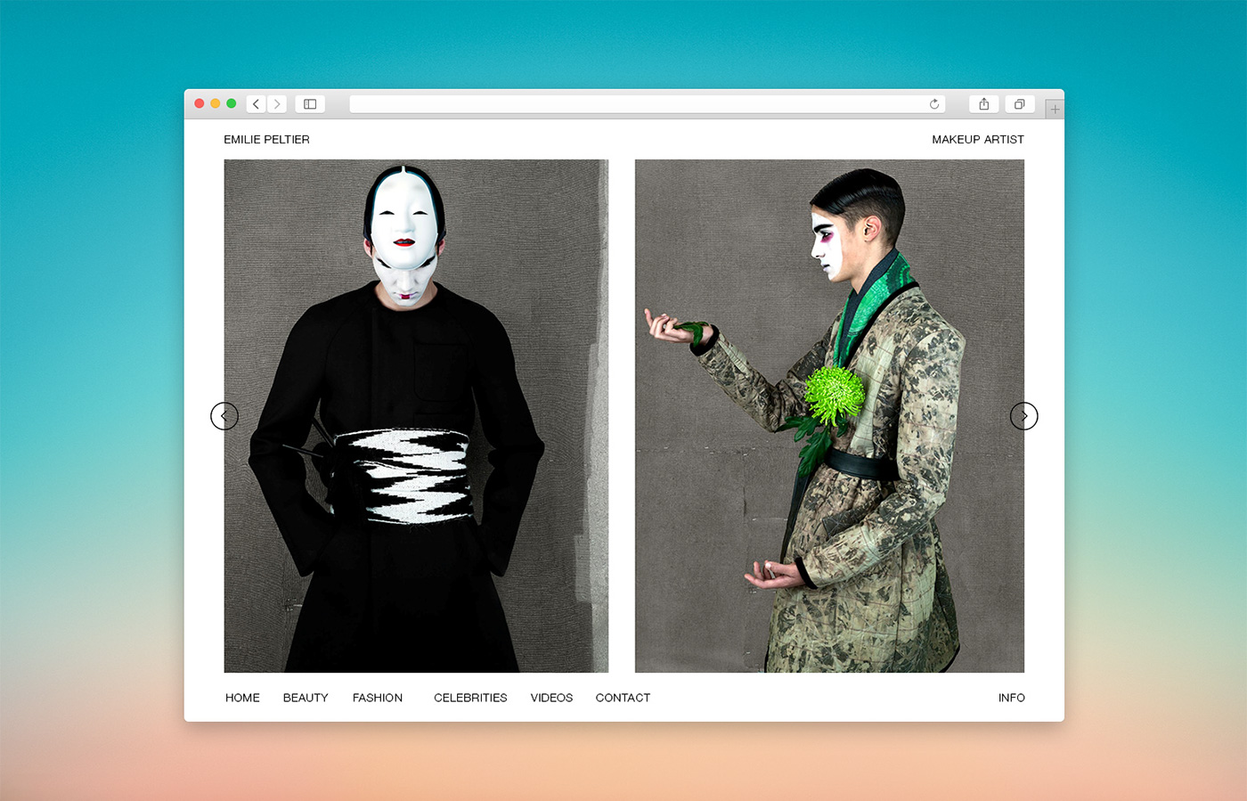 Web Design  web development  MAKE UP ARTIST Photography  Fashion  design Web