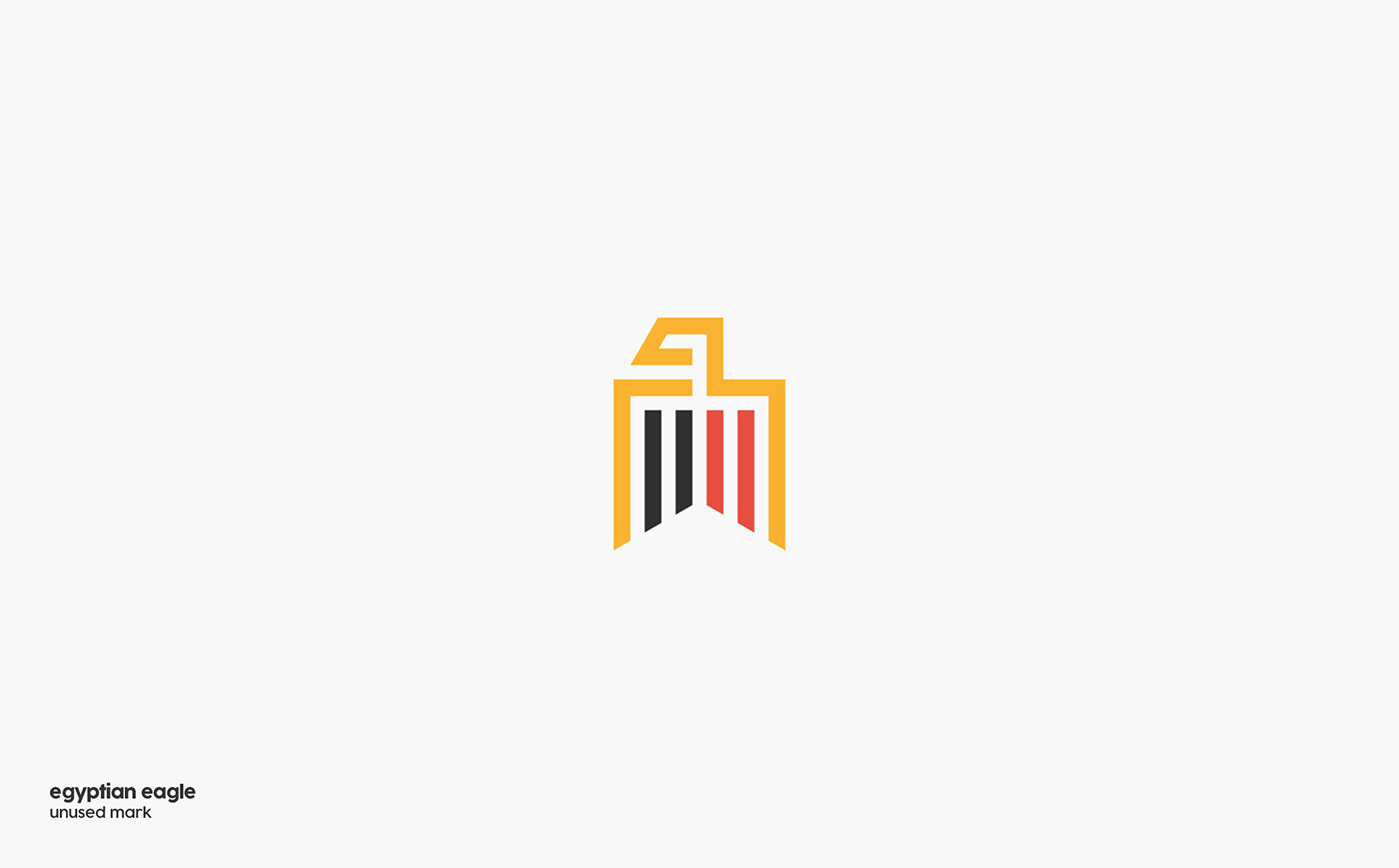 logo minimal modern animal symbol branding  mark negative space type identity