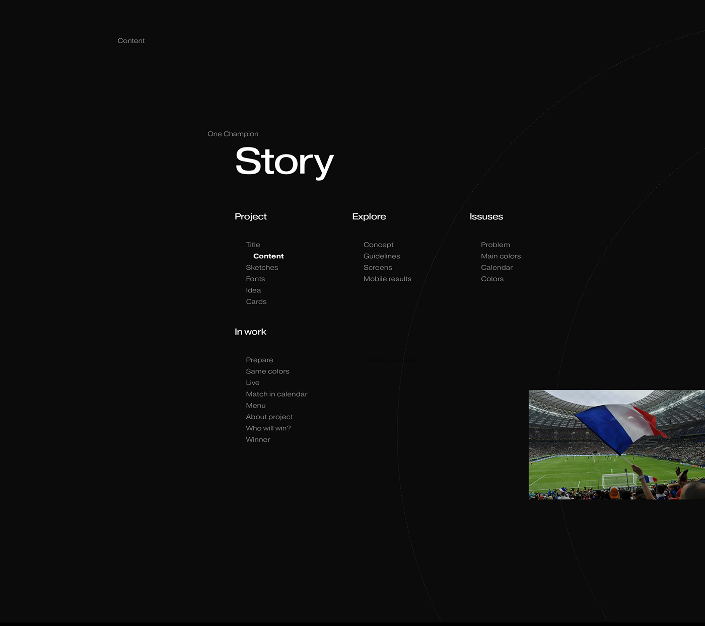 Web UI ux infographic football FIFA world cup Russia mundial sport