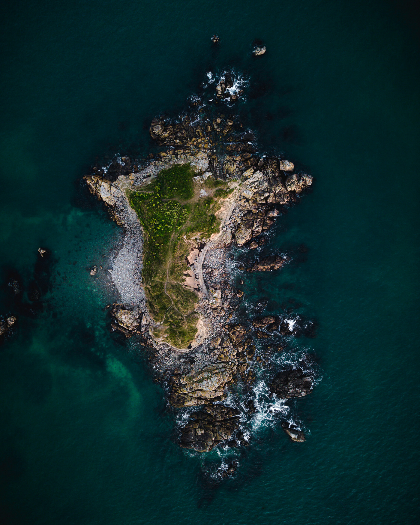 Aerial Photography channel islands Drone photography Island jersey landcape photography Nature Photography  United Kingdom vertical