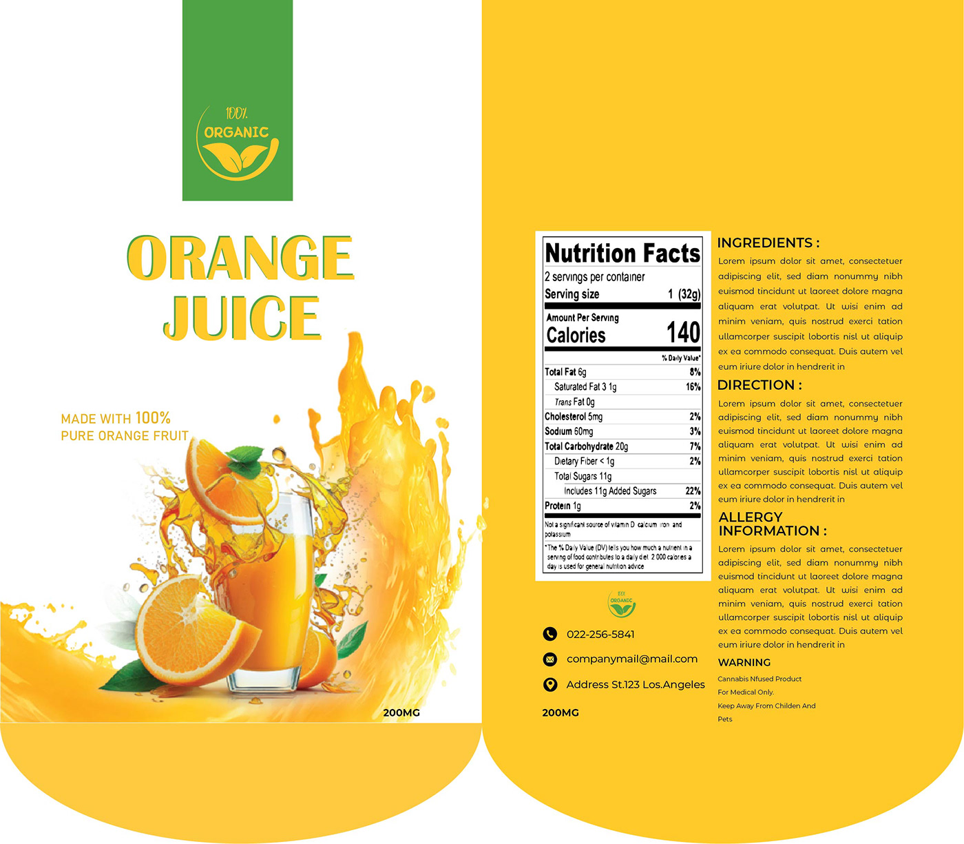 Orange Juice packaging design product Mockup Packaging product design  Pouch Packaging Pouch Design  oranges orange juice packaging