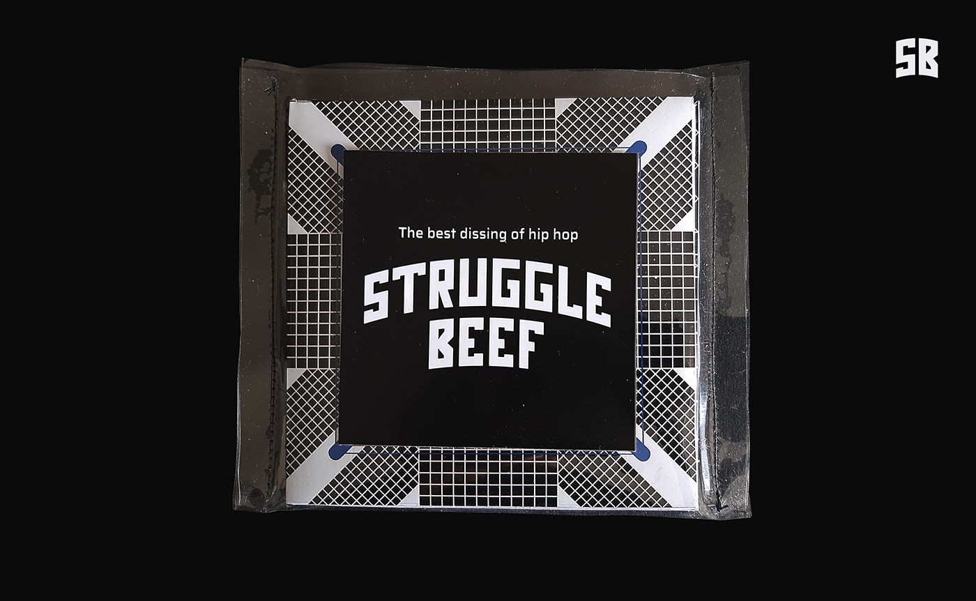 artwork battle CD design DISSING hip hop music Packaging rap Wrestling WWE