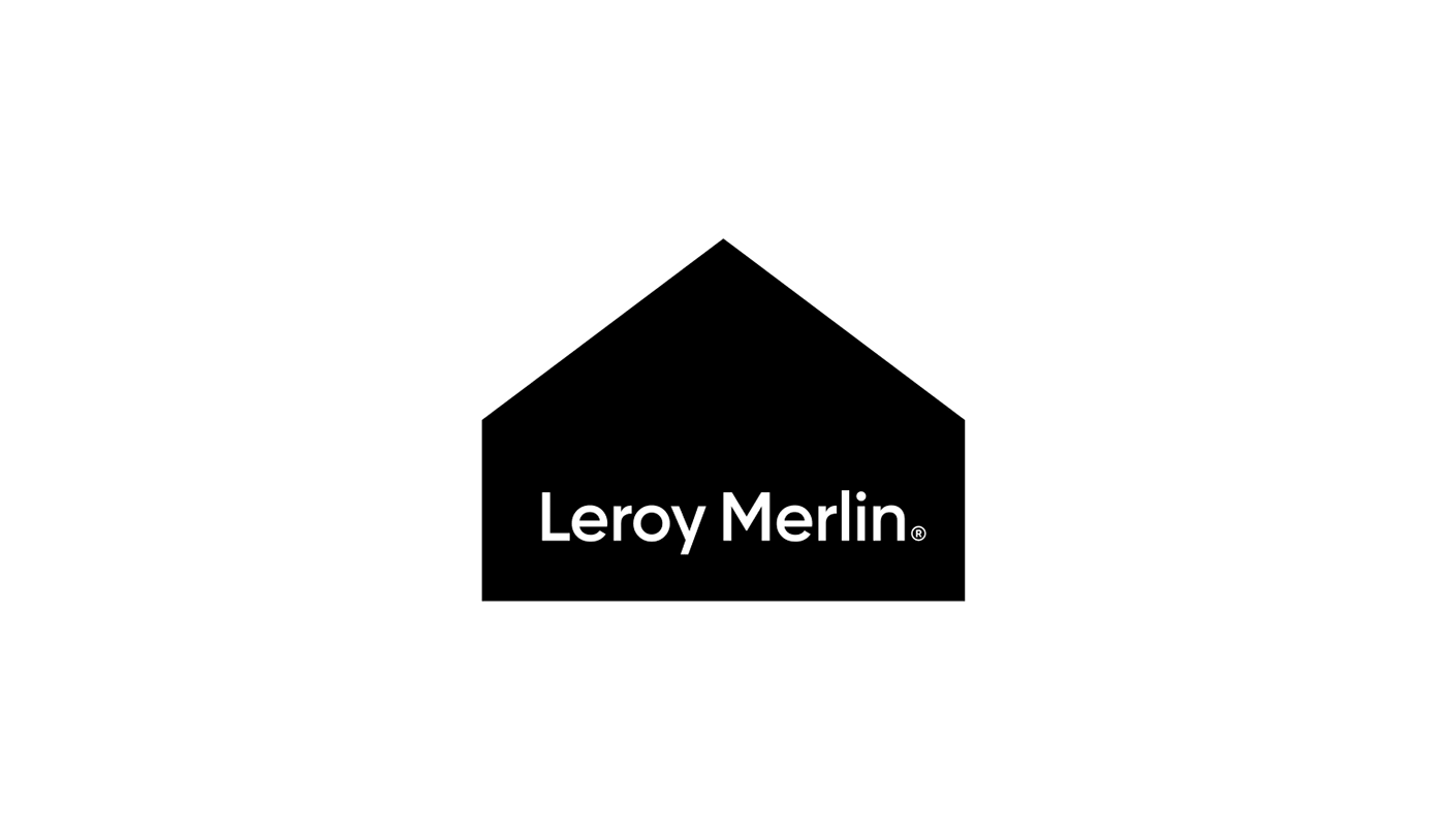 Leroy Merlin branding  identity logo Hardware store berik yergaliyev