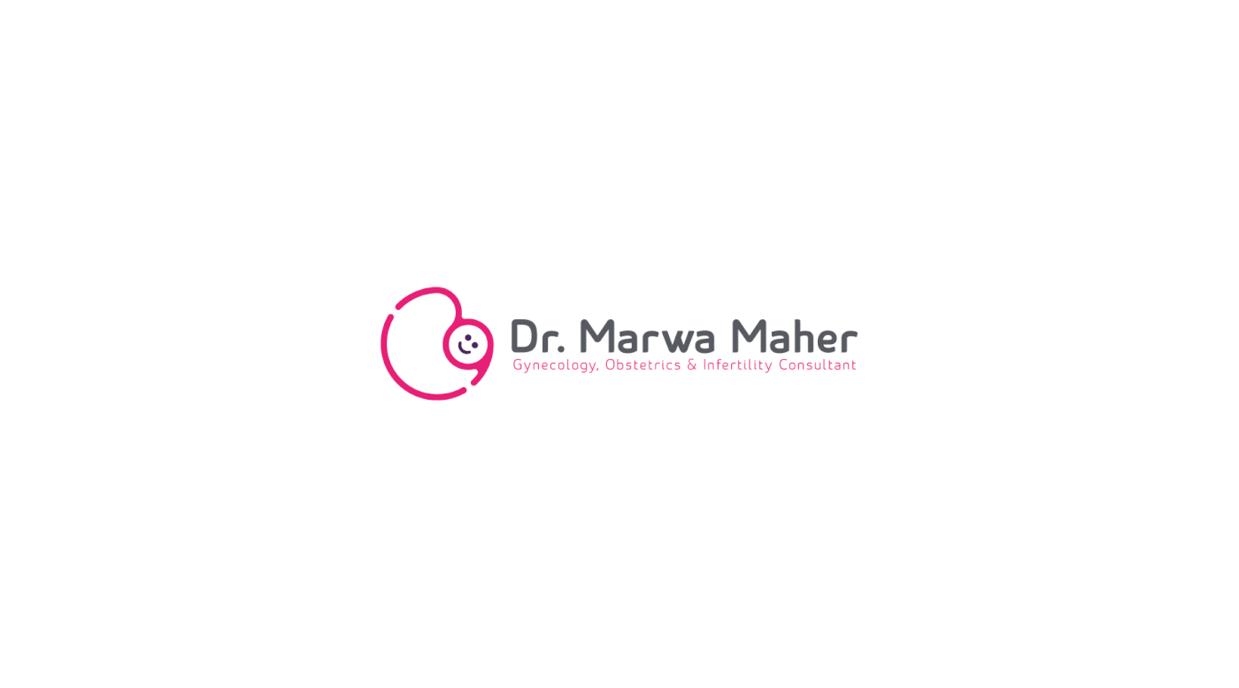 logo Logo Design brand identity branding  OB/GYB infertility gynecology obstetrics consultant doctor